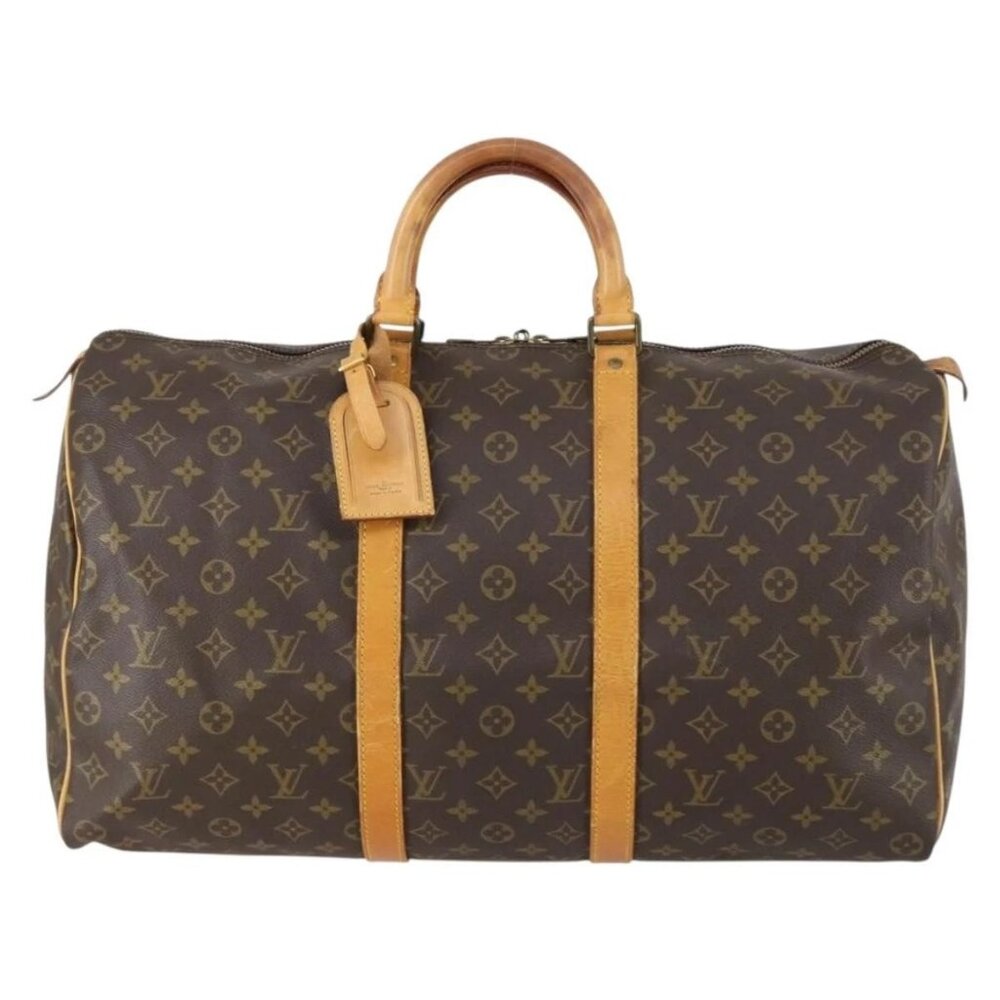 LOUIS VUITTON Monogram Keepall 50 Boston Bag M41426 LV Auth ar13833 - Picture 2 of 16